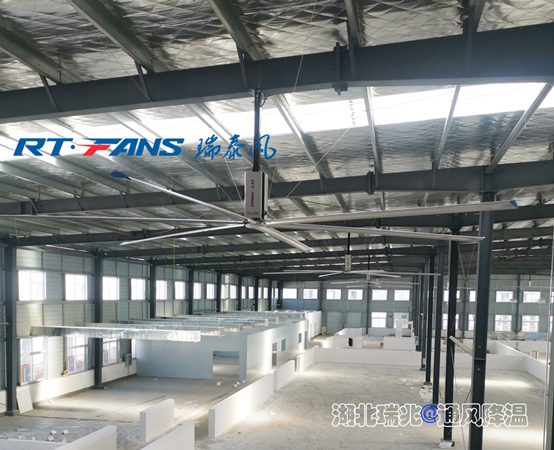 工業(yè)大風(fēng)扇為汽車制造工廠車間降溫出力又省錢！