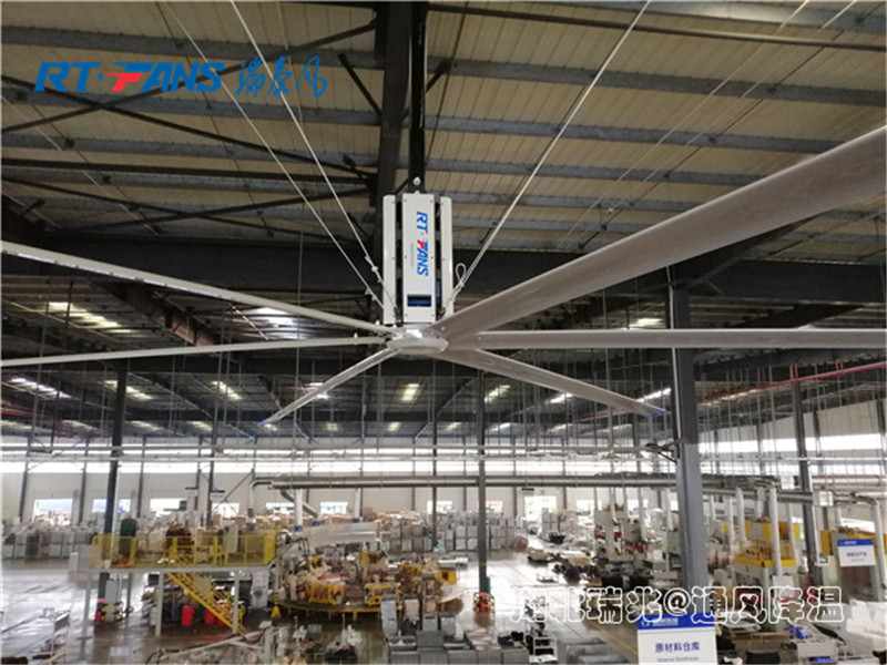 廠房降溫使用工業(yè)風(fēng)扇給你不一樣的夏天！