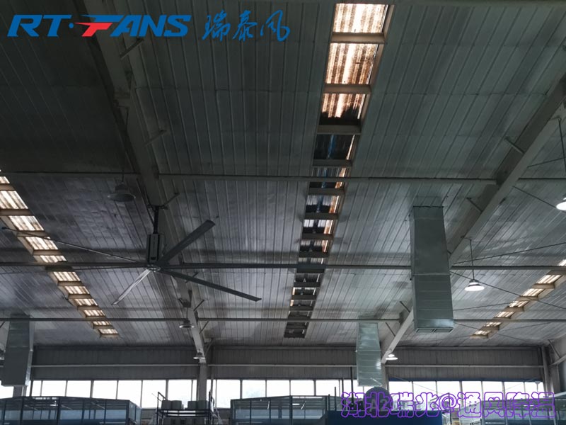 很多大型工廠開(kāi)始使用大型工業(yè)吊扇，yyds