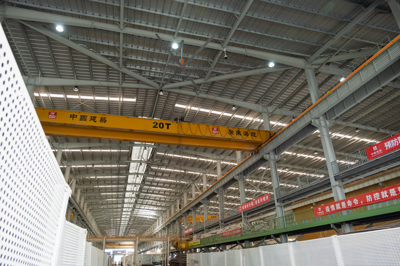 夏日炎炎瑞泰風(fēng)業(yè)大風(fēng)扇也可以讓車間，清涼舒適一夏